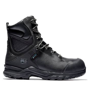 Timberland Férfi PRO Hypercharge 8" Comp Toe Munkavédelmi Bakancs Fekete